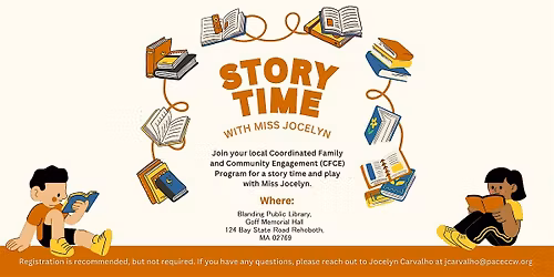 Storytime with Miss Jocelyn in Blanding - June, 2026