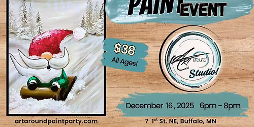 Paint at Art Around Studio!