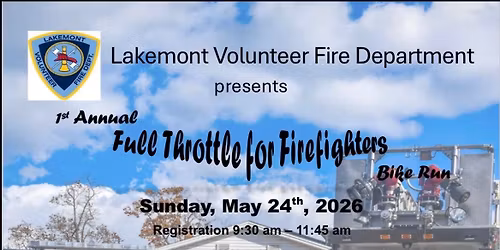 1st Annual Full Throttle for Firefighters Run