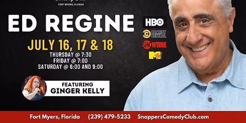 Ed Regine Comedy Show