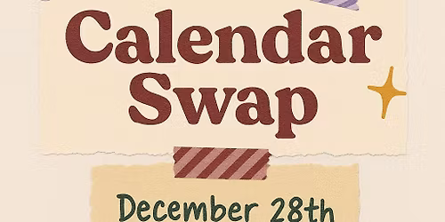 \ud83d\udcc6 Calendar Swap! \ud83d\udcc6