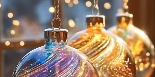 Small Business Saturday Ornament Making