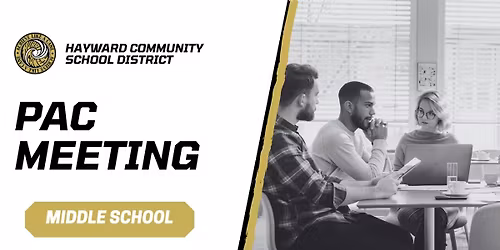 Middle School PAC Meetings