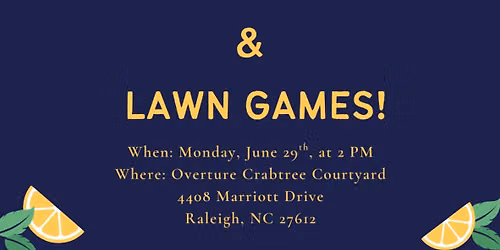 Lemonade & Lawn Games