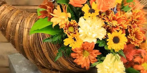 Floral Design Class- Cornucopia $79