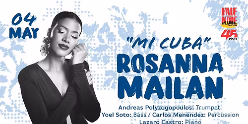 ROSANNA MAILAN \u201c\u039c\u0399 CUBA\u201d