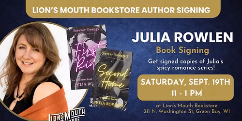 Julia Rowlen Author Signing