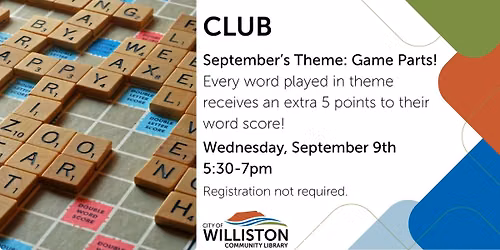 September Scrabble Club