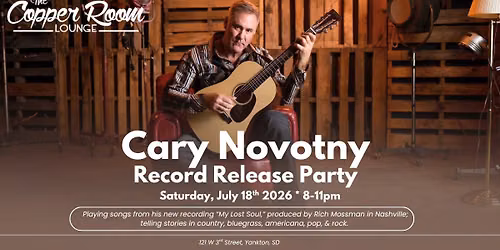 Cary Novotny Record Release Party