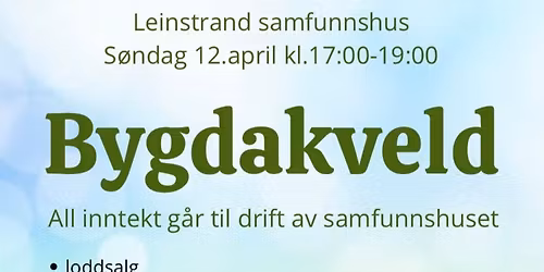 Bygdakvelden 2026 