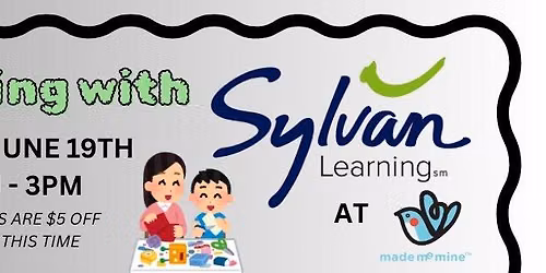 Crafting with Sylvan Learning Center! 