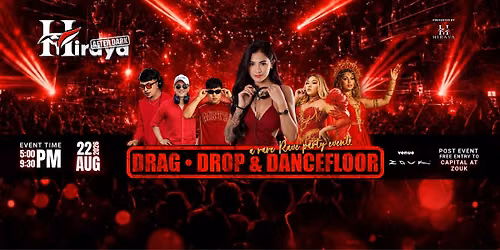 Hiraya After Dark Lovezy Live : DRAG. DROP. DANCEFLOOR.