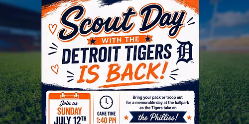 Scout Day at Comerica Park: Detroit Tigers vs Philadelphia Phillies