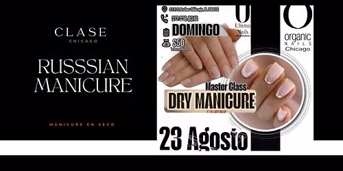 Russian manicure domingo 23 agosto