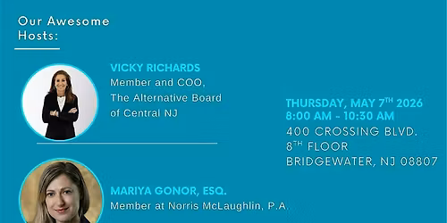 New Jersey Business Owners Mastermind Roundtable