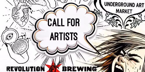 Underground Art Market at Revolution Brewing Taproom