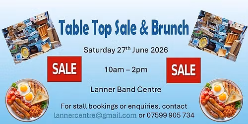 Table Top Sale and Brunch