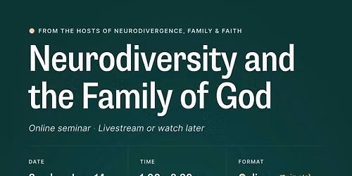 Neurodiversity and the Family of God