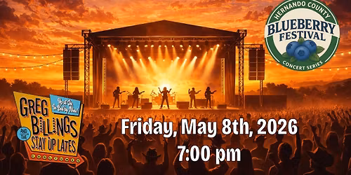 Greg Billings & The Stay Up Lates LIVE at The Hernando County Blueberry Festival