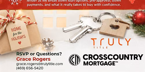 First Time Homebuyer Event {December 3rd}