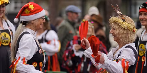 Sompting Village Morris and The Tipteerers (mummers play)