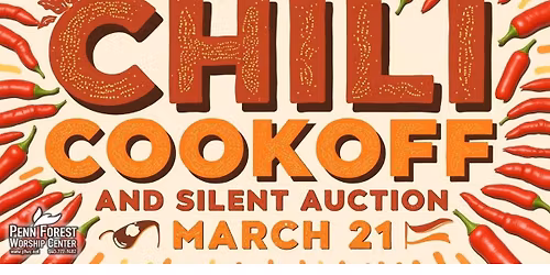 10th Annual Chili Cookoff and Silent Auction (Auction open!)