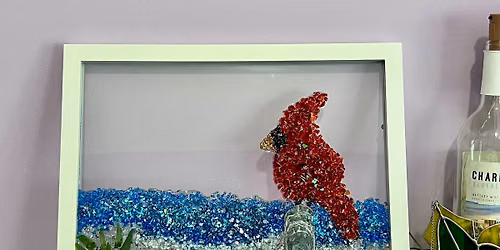 Cardinal Crushed Glass Class
