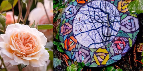 Mosaic Rose Mirror Workshop
