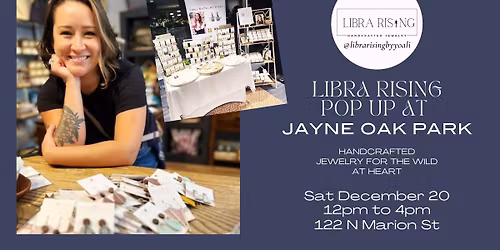 Libra Rising Pop Up at JAYNE Oak Park