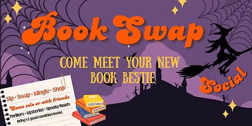 Book Swap Social - Halloween Edition