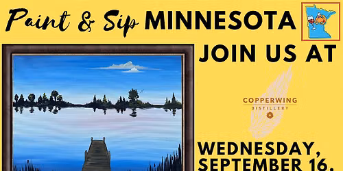 September 16 Paint & Sip at Copperwing Distillery