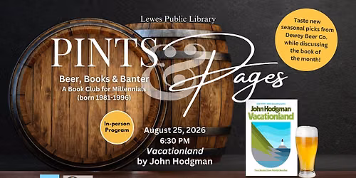 Pints & Pages | A Book Club for Millennials