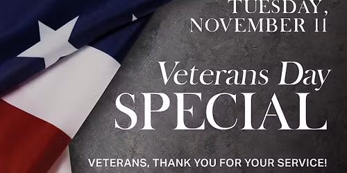 Veterans Day Special