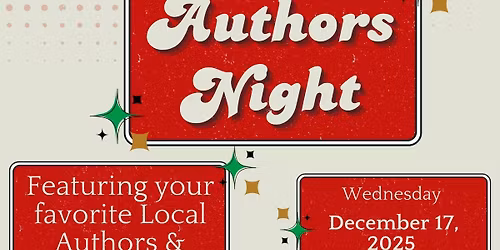 \ud83d\udcda\ud83c\udf81Authors Night\ud83c\udf81\ud83d\udcda