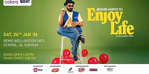 Colors Laughter Night ft. Abishek Kumar wants to enjoy life