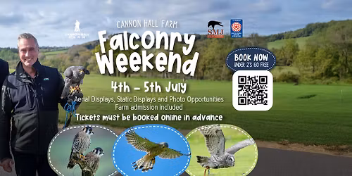 Falconry Weekend at Cannon Hall Farm