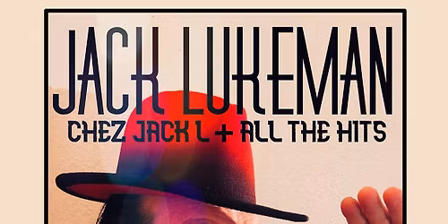 jack Lukeman Fri 27th March, 2026