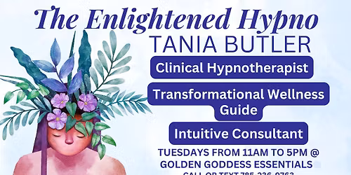 Transformational Hypnotherapy or Intuitive Consultation with Tania