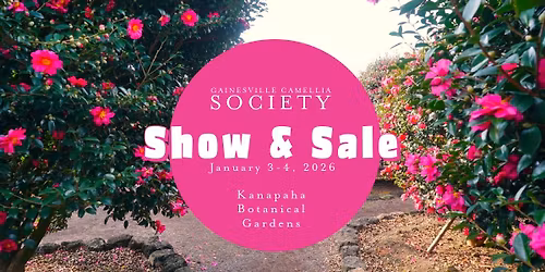 2026 Camellia Show & Sale