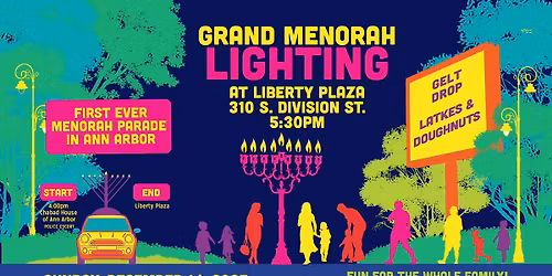 Menorah Parade and Menorah Lighting at Liberty Plaza