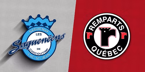 Remparts de Qu\u00e9bec vs Saguen\u00e9ens de Chicoutimi - Match Temps des F\u00eates