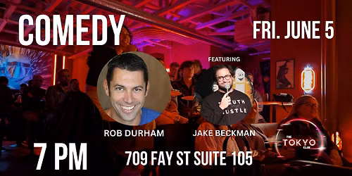 Live Comedy at The Tokyo Club - Rob Durham