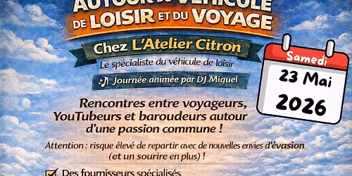 JOURN\u00c9E RENCONTRE AUTOUR DU V\u00c9HICULES DE LOISIR