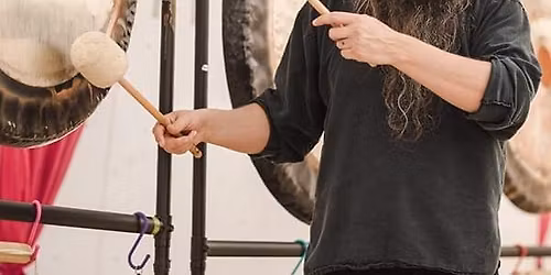 7.30-8.30pm Rejuvenating Gong Bath at the Signol Community Centre