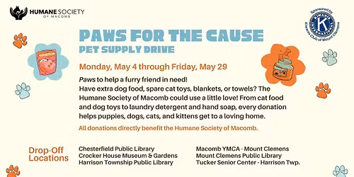 PAWS FOR THE CAUSE