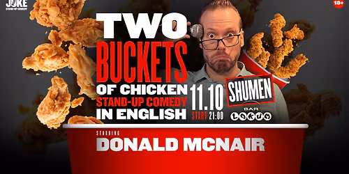 Two Buckets of Chicken // Stand-up Comedy in English with Donald McNair