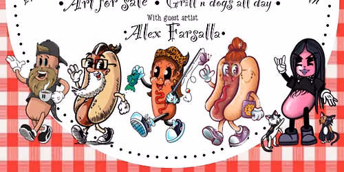 National Hot Dog Day Tattoo Flash Event