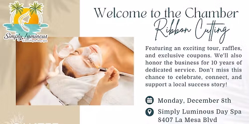 Simply Luminous Day Spa Ribbon Cutting