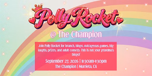 Polly Rocket Drag Brunch & Comedy Bingo and Games