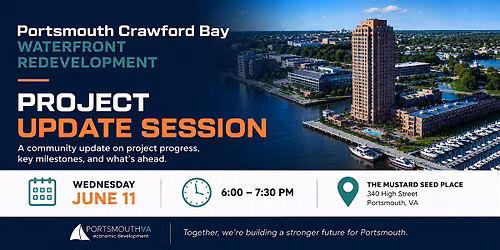 Portsmouth Community Update on the Crawford Bay Redevelopment Project